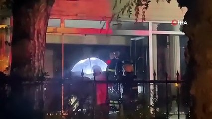 Un incendie s'est déclaré dans une maison à deux étages à Kocaeli