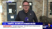 Christian Dautel, maire de Pont-Aven, sur le salarié d'Enedis décédé: 