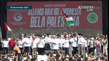 Descargar video: Orasi Anies Baswedan di Aksi Bela Palestina Lintas Agama di Monas: Free Palestine!