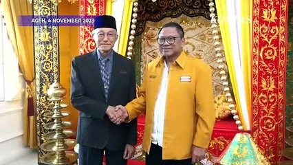 Momen OSO Hanura Disambut Tradisi Peusijuek Saat di Aceh