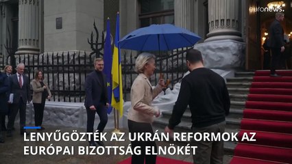 Lenyűgözték az ukrán reformok az Európai Bizottság elnökét