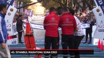 45. İstanbul Maratonu sona erdi