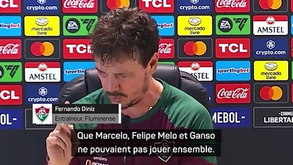 La réponse sèche de Diniz aux critiques sur Marcelo et certains joueurs