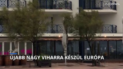 Újabb nagy vihar éri el Európát