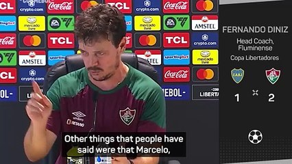 Diniz lashes out at critics after Fluminense's Copa Libertadores win