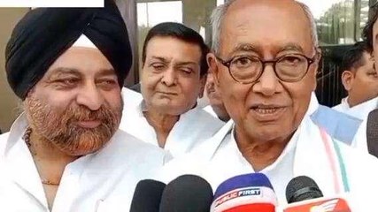 इंदौर: दिग्विजय सिंह ने भाजपा पर जमकर कसा तंज, बताया झूठ की सरकार