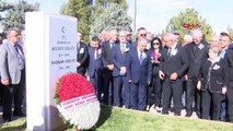 Bülent Ecevit'in ölüm yıl dönümü törenle anıldı