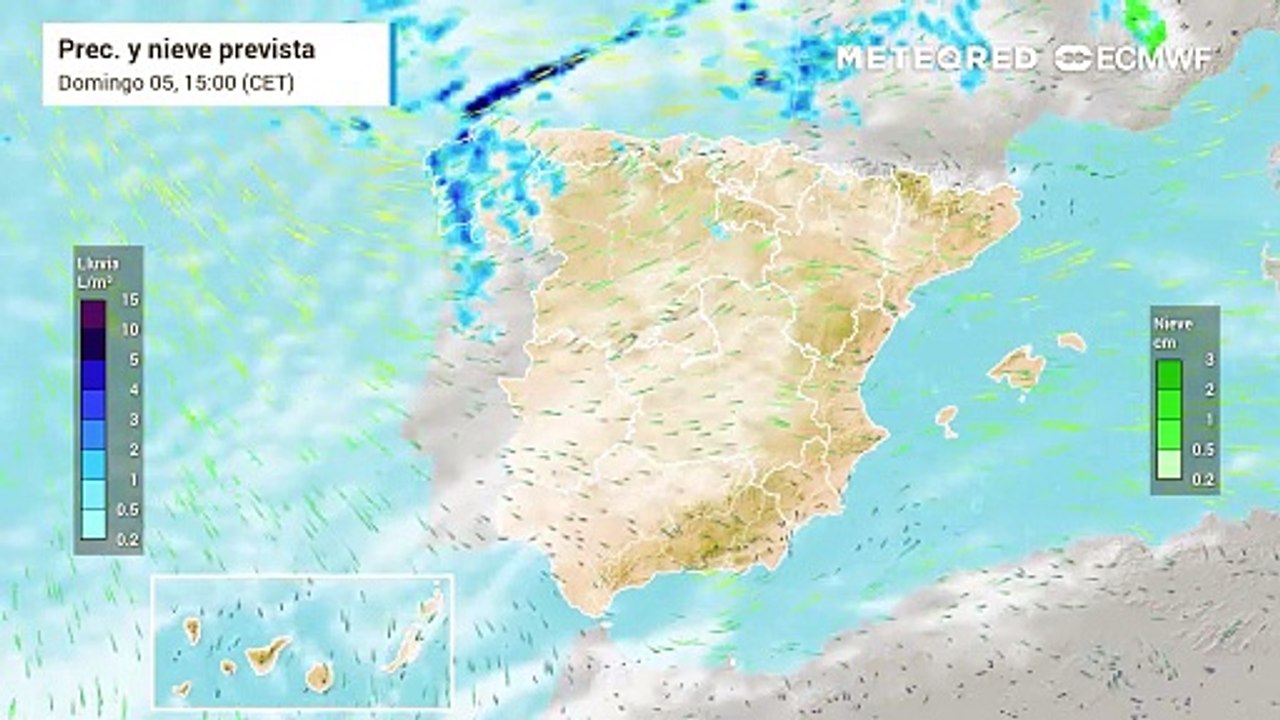 El tiempo en España en la próxima semana: llegarán nuevos frentes atlánticos