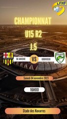Victoire des U15 ligue vs US Gouvieux.