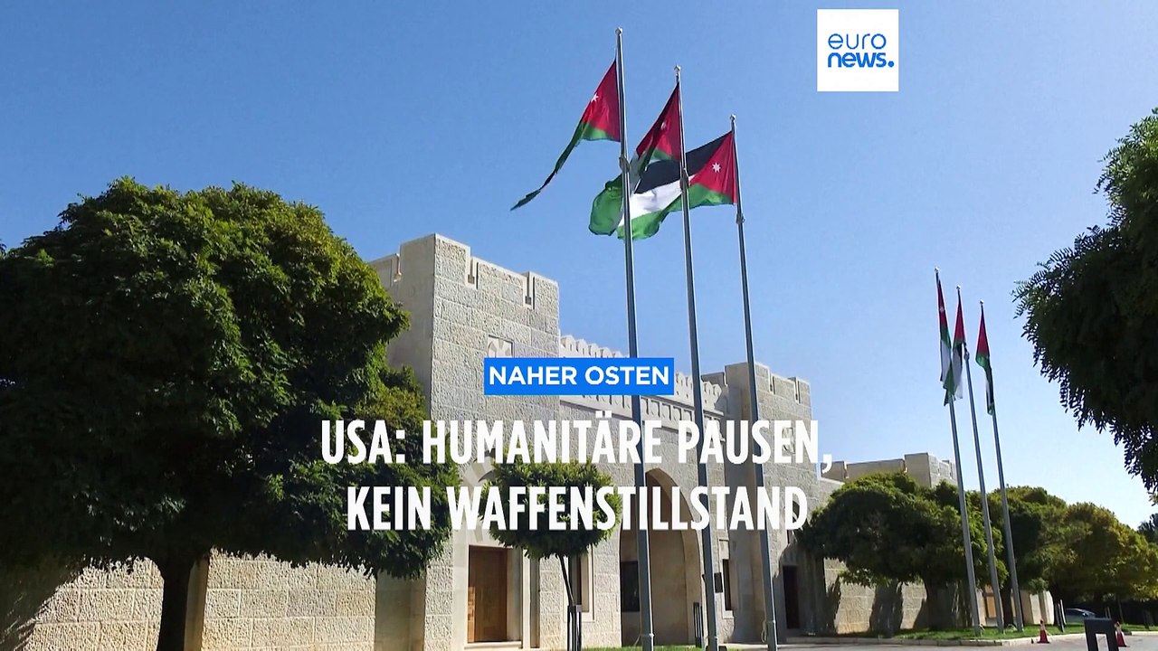 USA zur Lage in Gaza: humanitäre Feuerpause ja, Waffenstillstand nein