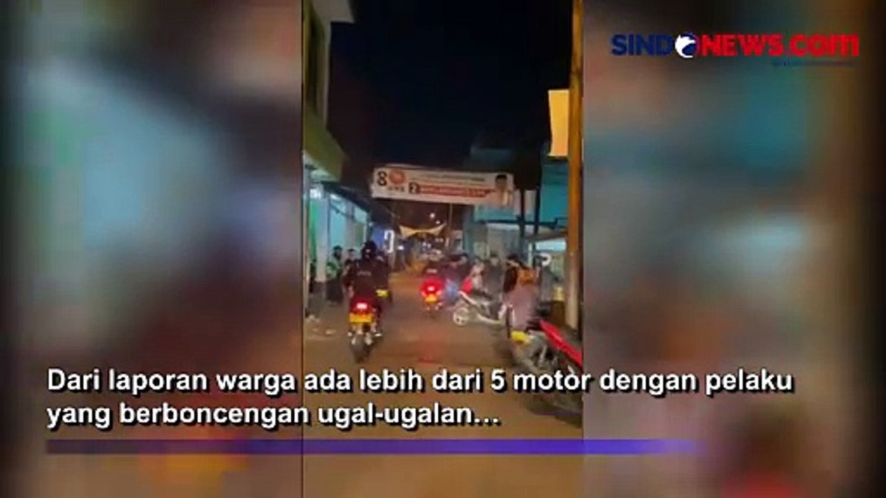 Akibat Ugal-Ugalan, Geng Motor di Cimahi Diringkus Petugas Kepolisian