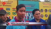 Trofi Tur Piala Dunia U-17 2023, Momen Erick Thohir dan Gibran Giring Bola di Kota Solo