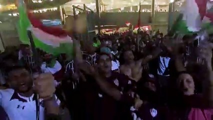 Les fans de Fluminense en transe après le sacre contre Boca Juniors