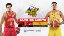 NCAA 99 Men's Basketball MAPUA vs. SSC-R (Highlights) | NCAA Season 99