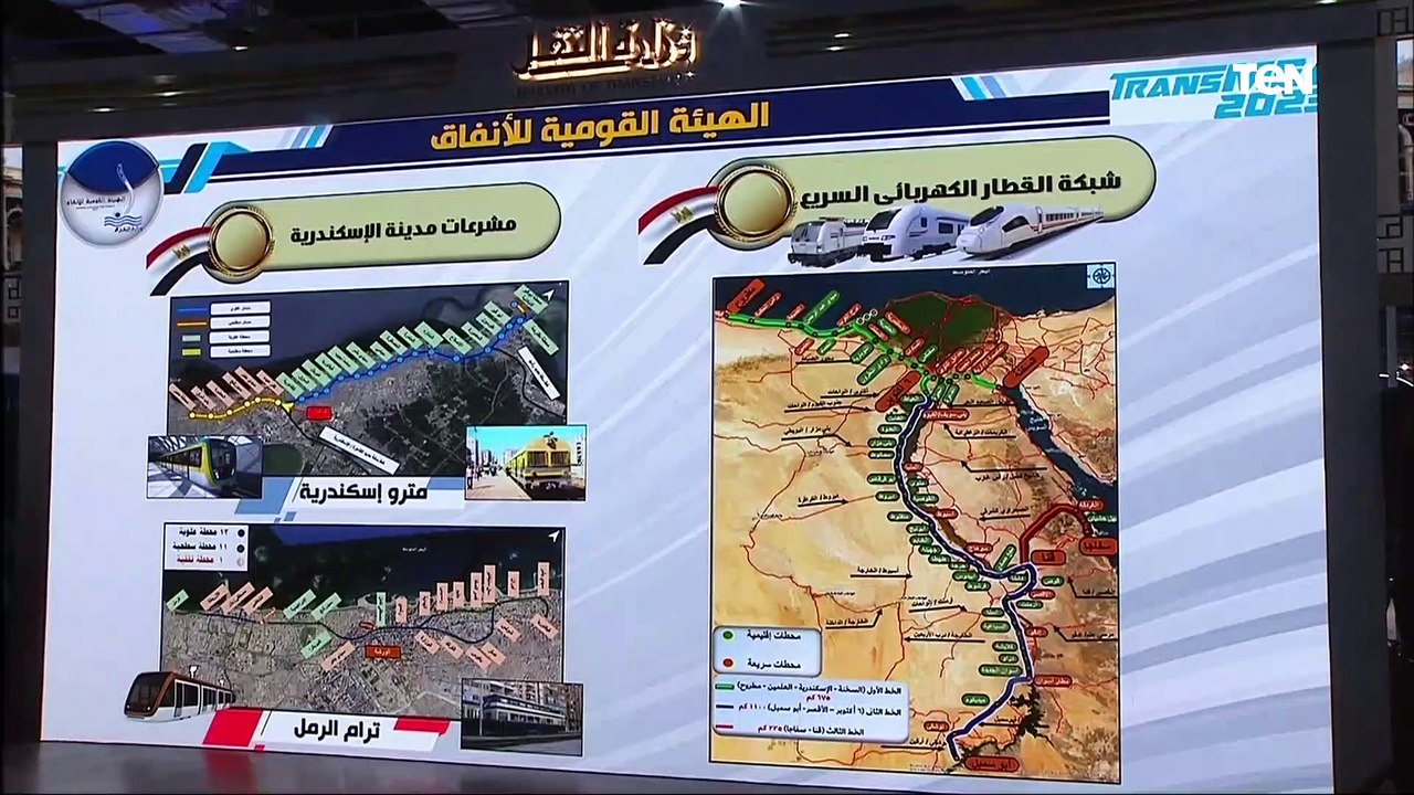 رئيس الوزراء يشهد التشغيل التجريبى لمونوريل شرق النيل والمرحلة النهائية للخط الثالث للمترو