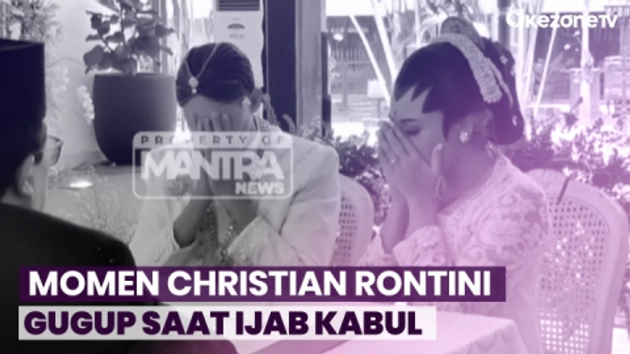 Christian Gonzales Ceritakan Momen Sang Menatu Gugup Hingga Ulang Ijab Kabul Dua Kali