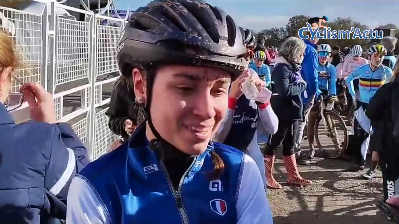Cyclo-cross - Championnats d'Europe - Pontchâteau 2023 - Olivia Onesti : "Une 6e place en Espoirs, ça fait plaisir et je n'ai pas envie de  me décourager"