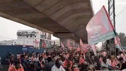 మేడ్చల్: రోడ్ షోలో పాల్గొన్న మంత్రి మల్లారెడ్డి..!