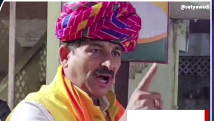दौसा: सांसद मनोज तिवारी ने हमास को लेकर कांग्रेस पर बोला हमला, लगाएं आरोप...