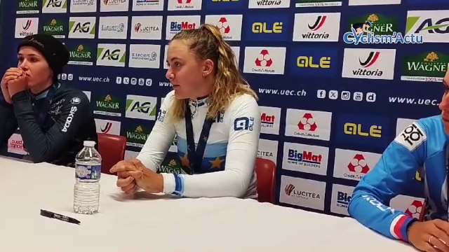 Cyclo-cross - Championnats d'Europe - Pontchâteau 2023 - Zoe Backstedt en Or chez les Espoirs : J'ai fait ma course !