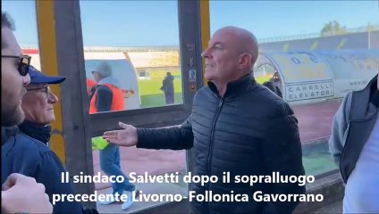 Sopralluogo al "Picchi" per Livorno-Follonica Gavorrano