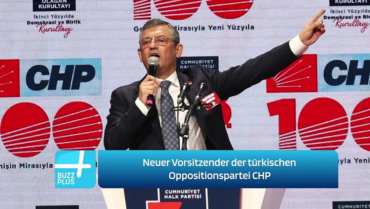 Neuer Vorsitzender der türkischen Oppositionspartei CHP