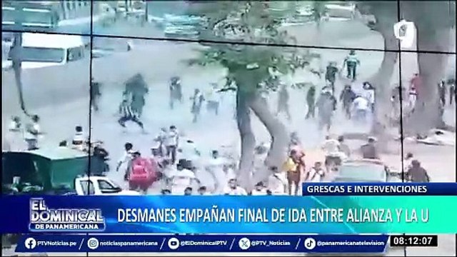 Universitario vs. Alianza Lima: barristas generaron disturbios antes del partido