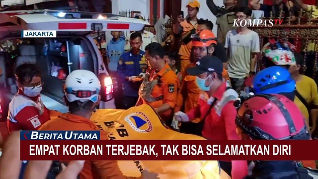 Tim Inafis dan Puslabfor Olah TKP Kebakaran Rumah Tewaskan Satu Keluarga di Koja