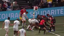 TOP 14 - Essai de Thomas LACLAYAT (R92) - Racing 92 - LOU Rugby - Saison 2023-2024