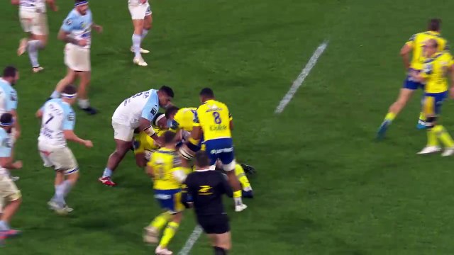 TOP 14 - Essai de Peceli YATO (ASM) - ASM Clermont - Aviron Bayonnais - Saison 2023-2024