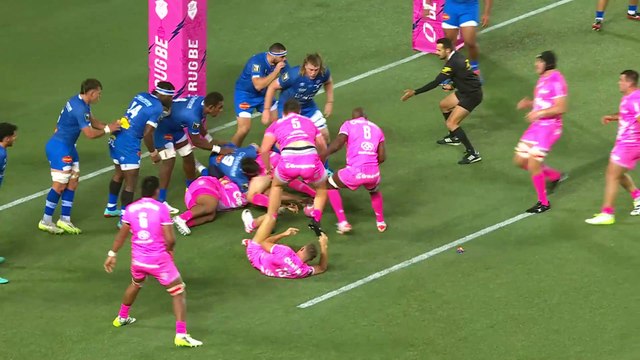 TOP 14 - Essai de Jérémy Charles WARD (SFP) - Stade Français Paris - Castres Olympique - Saison 2023-2024