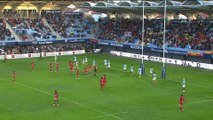 TOP 14 - Essai de Charles OLLIVON (RCT) - USA Perpignan - RC Toulon - Saison 2023-2024