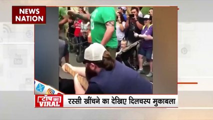 TOP KA VIRAL: पहलवानों का शेरनी के साथ जोर आजमाइश, देखें वायरल वीडियो