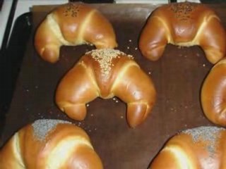 Croissants briochés