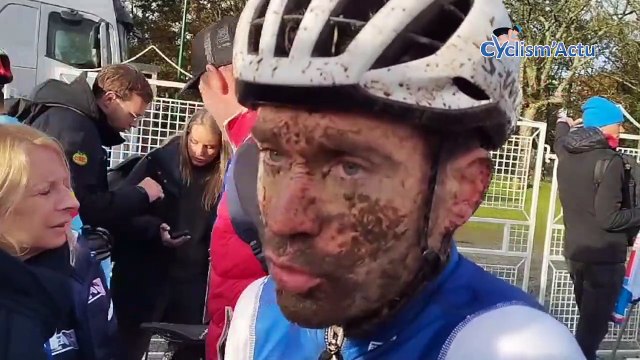Cyclo-cross - Championnats d'Europe - Pontchâteau 2023 - David Menut, 14e et premier français : Ça a été vraiment une course au courage