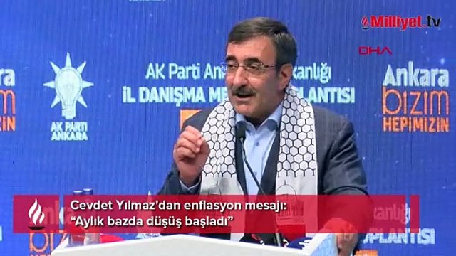 Cevdet Yılmaz'dan enflasyon mesajı: Aylık bazda düşüş başladı
