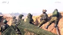 Gaza, soldati israeliani e miliziani Hamas impegnati in combattimenti nella Striscia