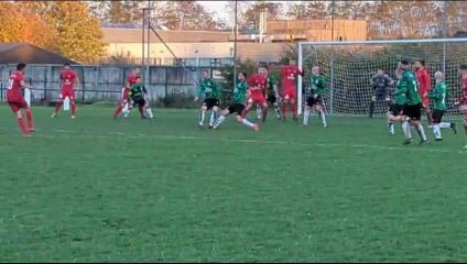 Le but de Chevetogne à Bossière-Gembloux