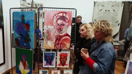 Kraków - targi artystów "Nówka Sztuka"