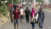 Gaza, palestinesi si dirigono verso il sud dellaStriscia