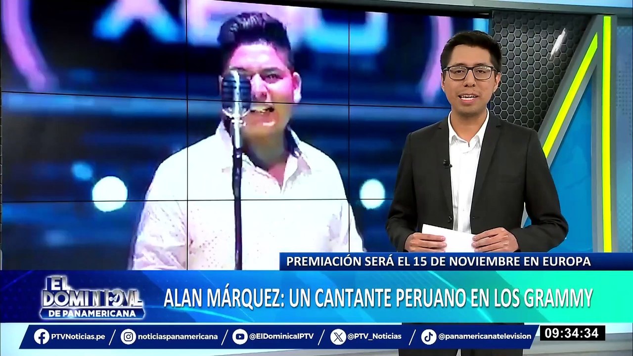 Alán Márquez: cantautor peruano fue invitado a los Latin Grammy 2023
