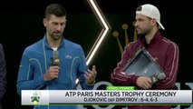 Rolex Paris Masters 2023 - Novak Djokovic : 