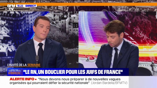 Israël: Je souhaite que nous puissions nous y rendre dans les prochains temps , affirme Jordan Bardella