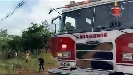 Homem fica gravemente ferido em capotamento na BR-020