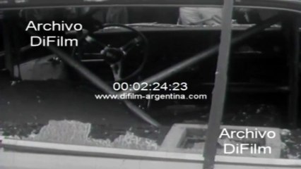 Antonio Mónaco, Luís Gnappi & Victorio Distefano's Fatal Crash @ Vuelta de Rosario 1967 (Aftermath)