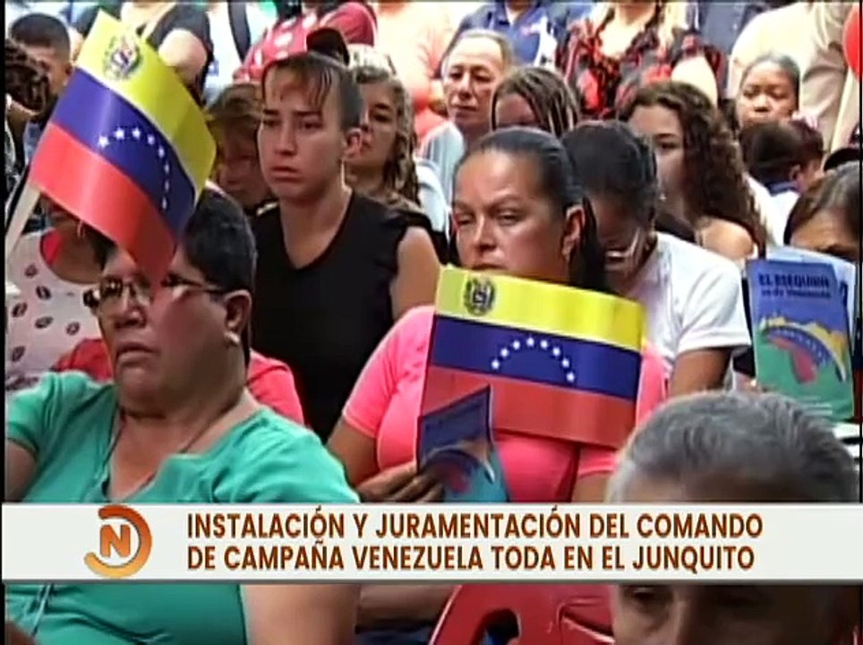 Caracas | Instalan el Comando de Campaña "Venezuela Toda" en la parroquia El Junquito