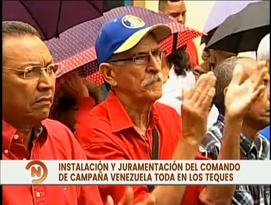 Miranda | Desde Los Teques queda instalado el Comando de Campaña "Venezuela Toda"