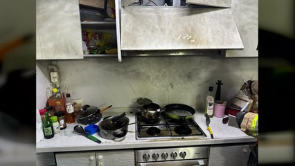 전남 해남 아파트에서 불...40대 부부 다쳐 / YTN