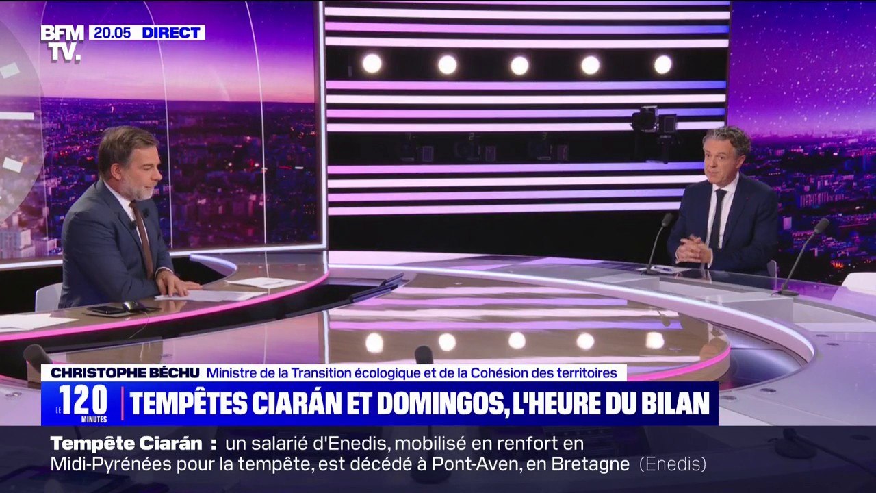 Tempêtes: "On veut s'assurer qu'il n'y aura pas de retard" dans les indemnisations des assurances, affirme Christophe Béchu