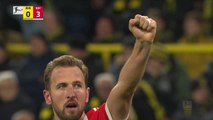 Hat-trick Harry - Kane nets third Bundesliga treble in Dortmund riot